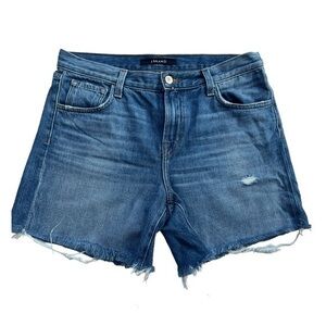 J Brand Broken Heart Johnny Denim Short‎ Size 26